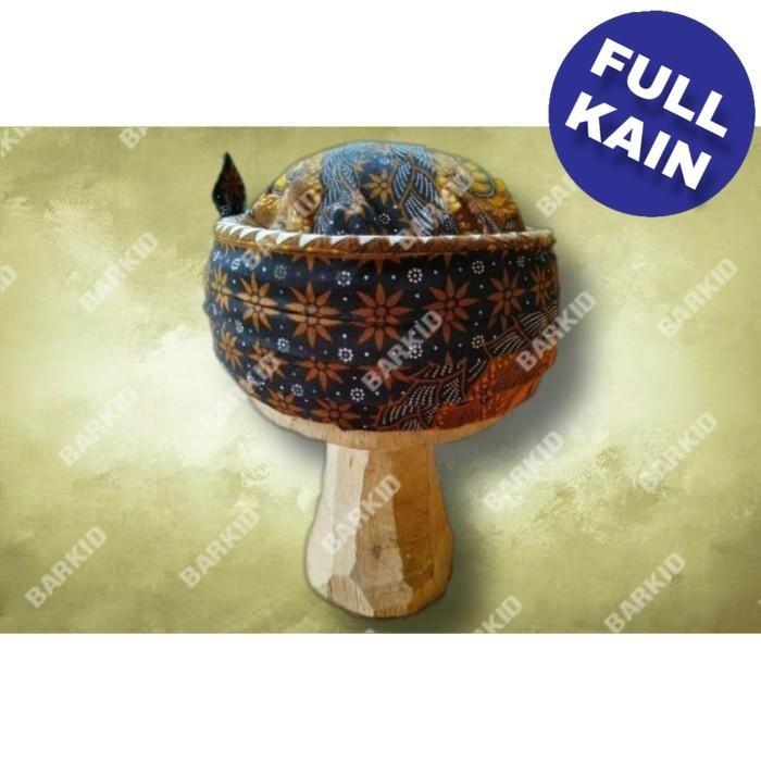 iket candra sumirat full kain - iket sunda - peci buhun - totopong