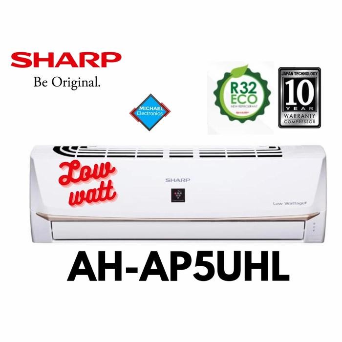 Ac Sharp low watt 1/2pk plasmacluster AH-AP5UHL ( UNIT SAJA).