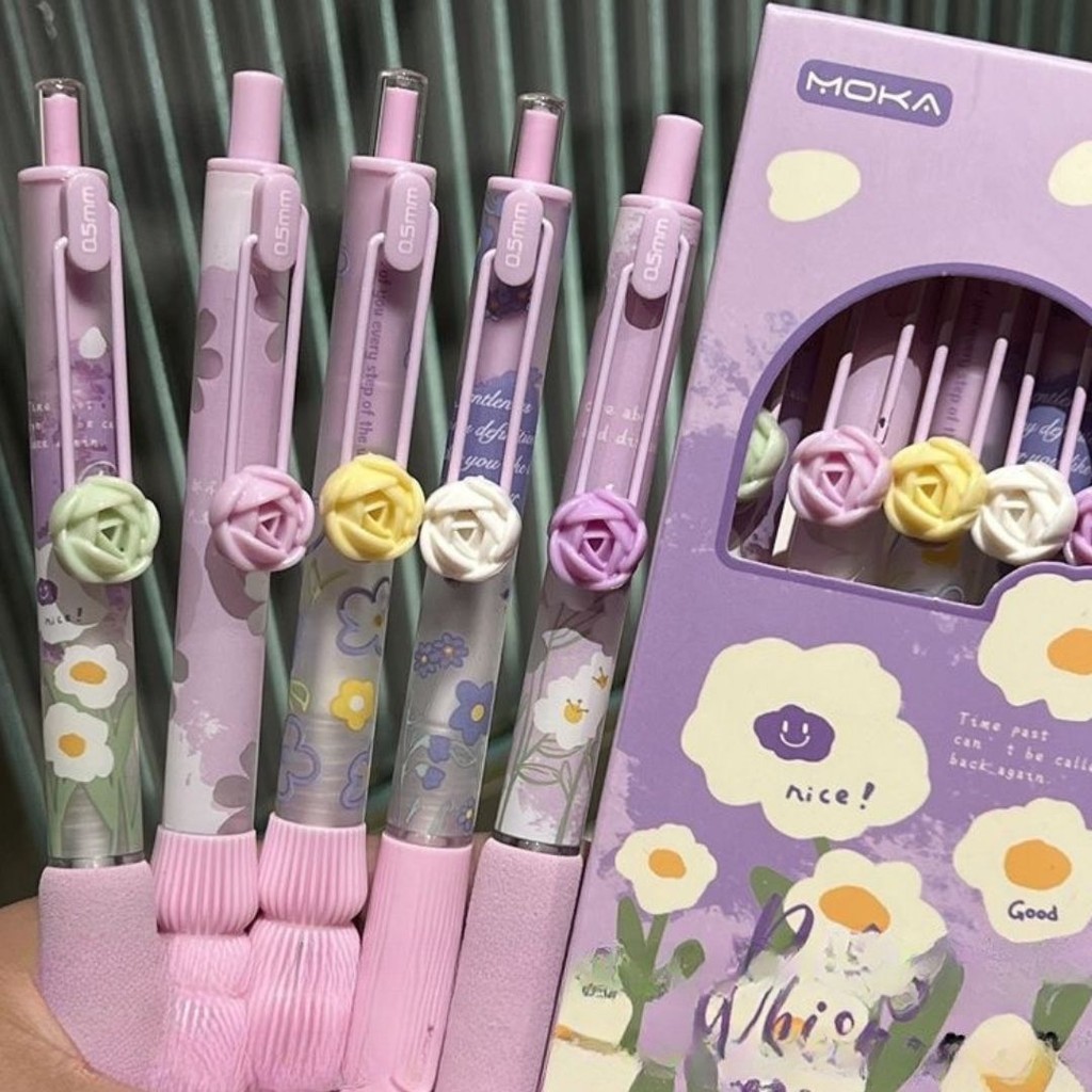 

JAMIN MURAH !!![doodledreams] Pulpen Bunga Lilac 1 SET Isi 5 PCS / Cute Pen / Pulpen Lucu / Alat Tulis Sekolah(BISA LANGSUNG ORDER)