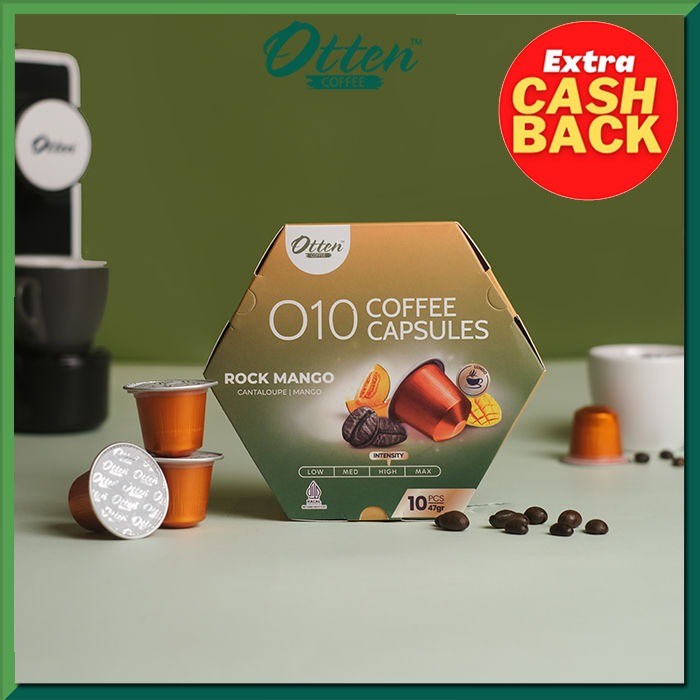 

Kopi Kapsul - O10 Arabica Infused Rock Mango - Kompatibel Mesin Nespresso