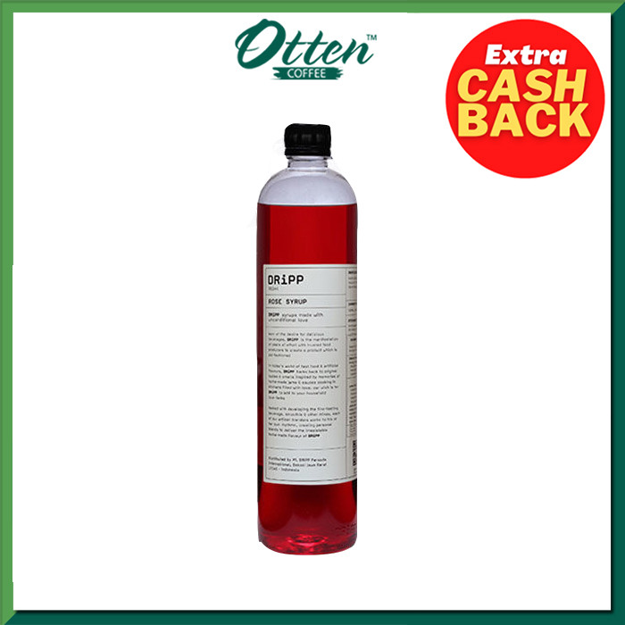 

DRiPP - Syrup Rose 760ml - Sirup Minuman Rasa Mawar