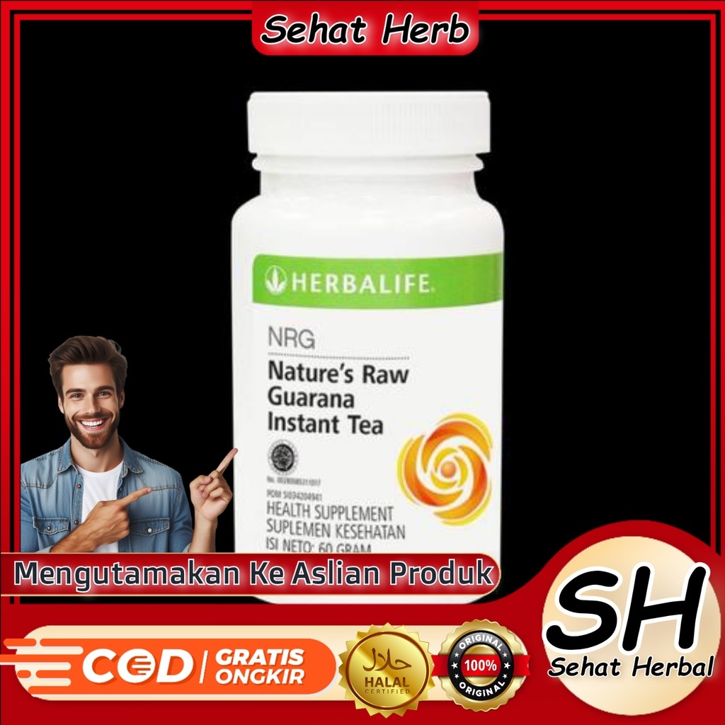

NRG Tea Herbalife Original Teh penambah energi teh penambah stamina teh nrg herbalife