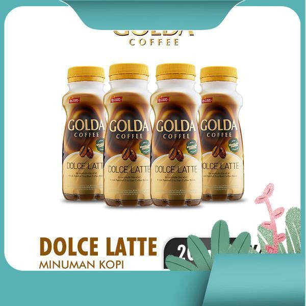 

Golda Coffee Kopi Siap Minum Dolce Latte Botol 200ml x4