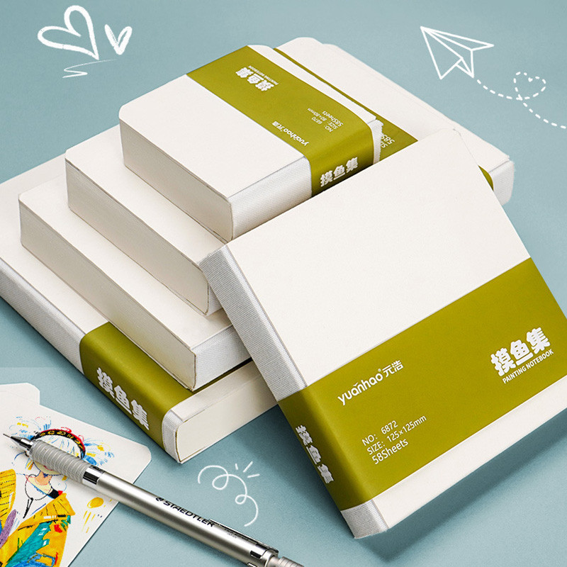 

Mini Watercolor Drawing Book Thick Paper GSM 230g Pocket Sketchbook Marker Painting Paper ,Leisure Entertainment Art Supplies