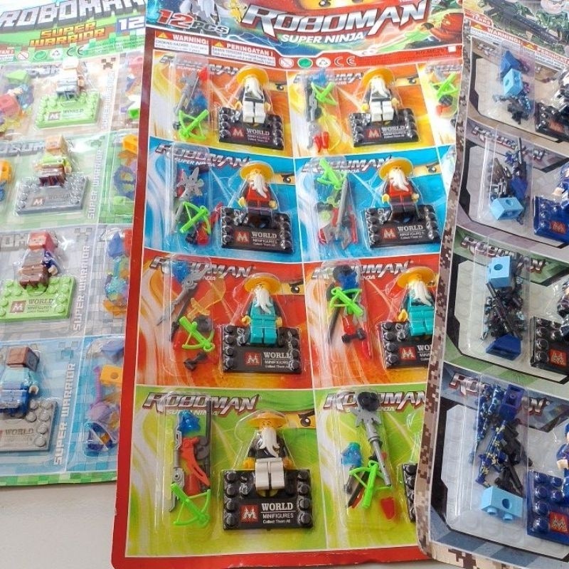 MAINAN ROBOMAN RAKIT FANCY