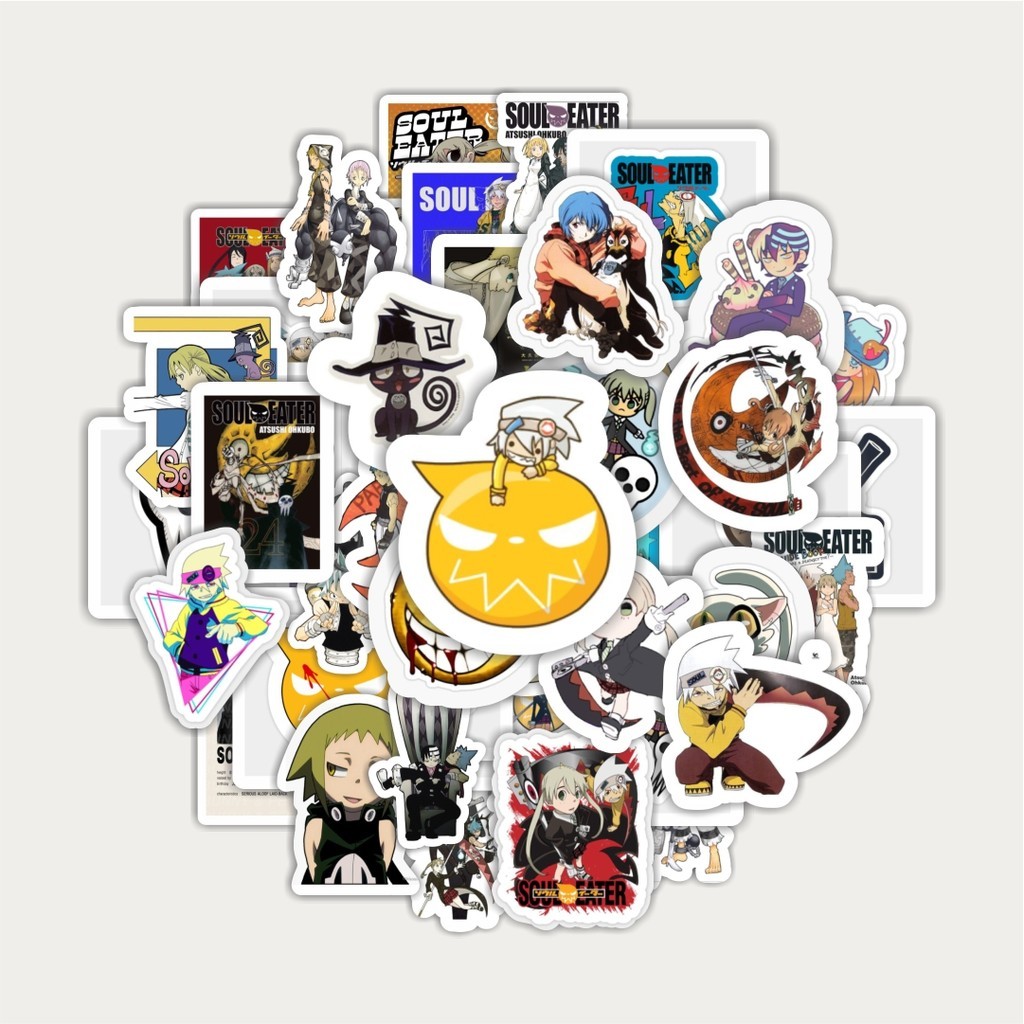 

Sticker Pack Stiker Anime Soul Eater | Sticker TUMBLR | Stiker LAPTOP KOPER HELM