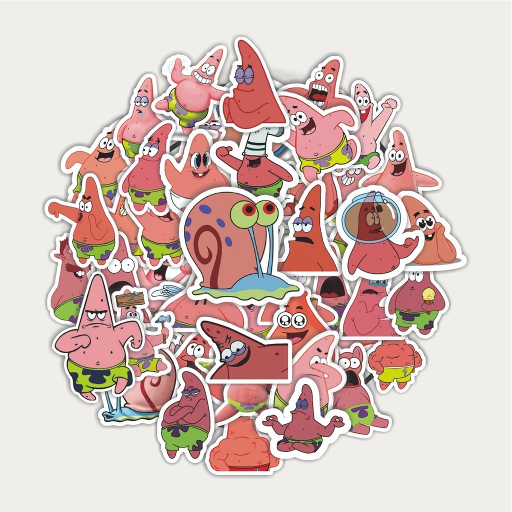 

Sticker Pack Stiker Pink Patrick Star Aesthetic Pinterest V4 | Sticker TUMBLR | Stiker LAPTOP KOPER HELM
