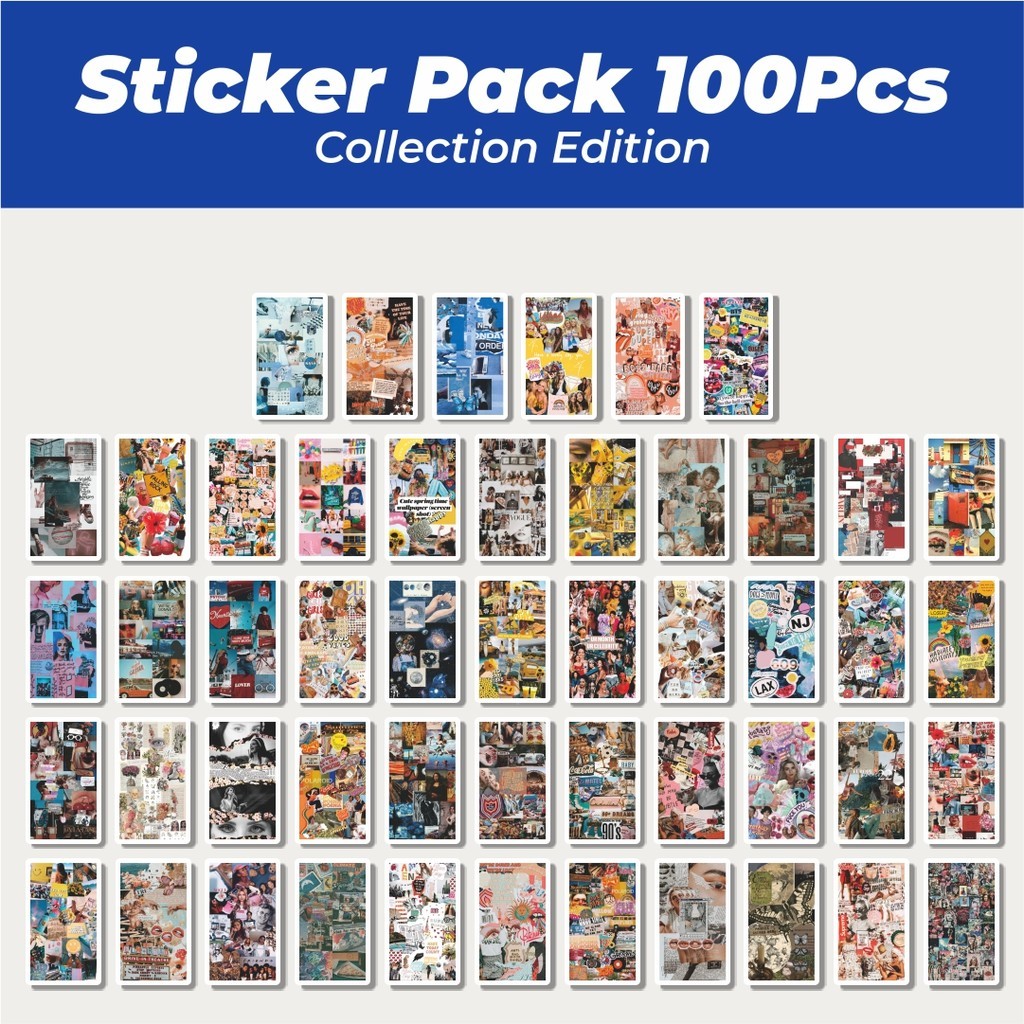 

Hot Stiker Splice Mosaic Art Versi 1 Lucu Anti Air Stikers Berperekat Waterproof Sticker Decal Buat Motor Helm Buku Journal Koper Casing HP Laptop Botol Minum