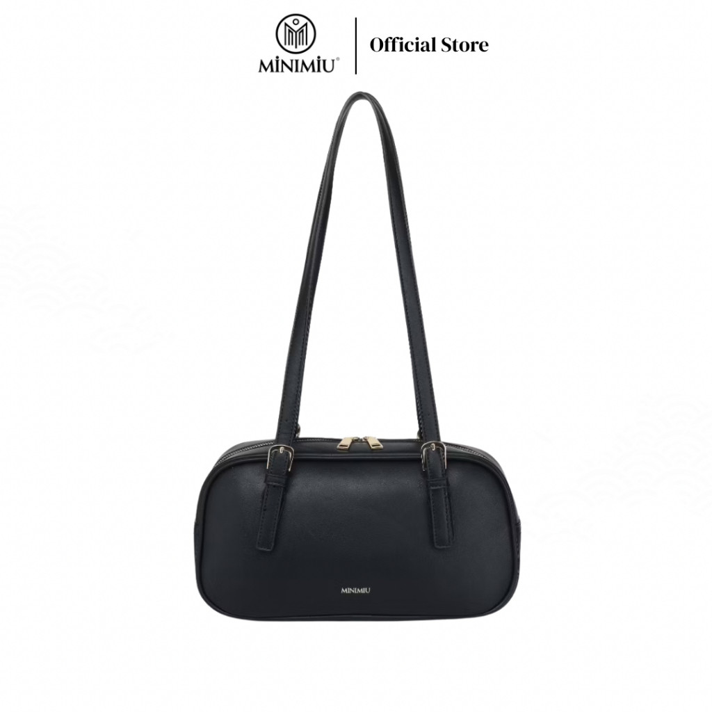 RR48 MiniMiu- Boguette Bag Tas Selempang Wanita Shoulderbag Slingbag IN Khaki, Coffe, Black