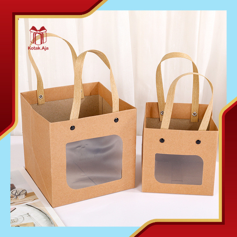 

Tas Tenteng Kertas / Goodie Bag / Tas Hampers / Tas Souvenir / Tas Bingkisan / Tas Hadiah I JB08-JB09