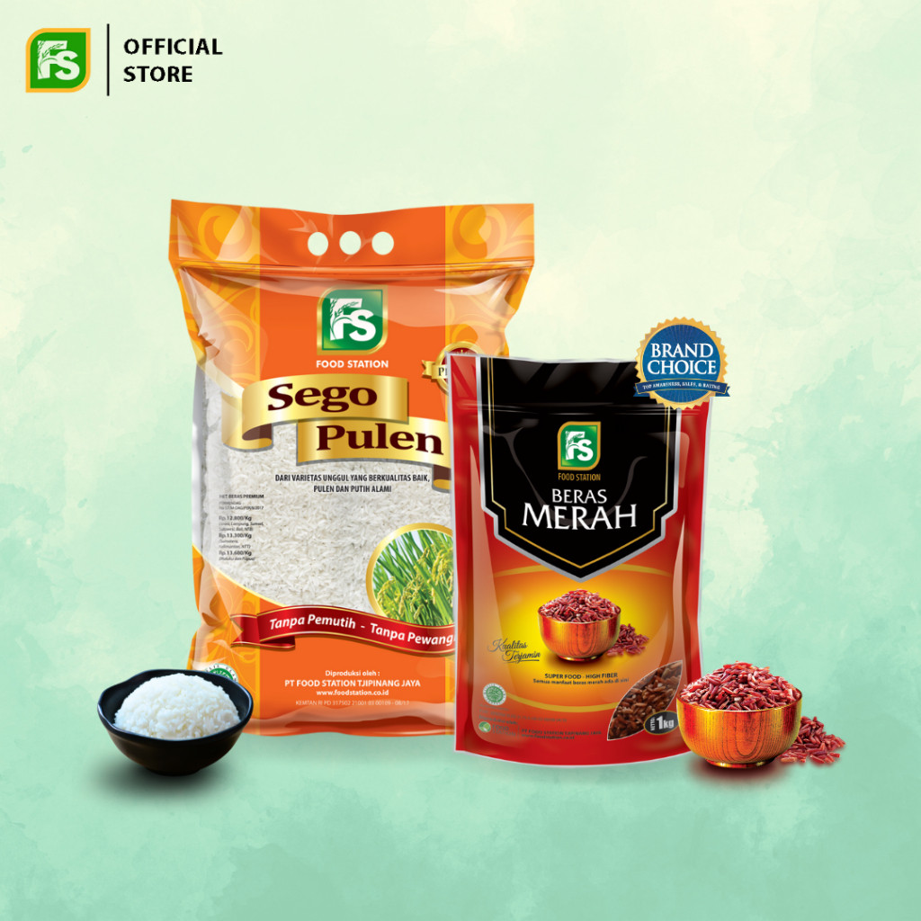 

Bundling FS Sego Pulen 5 kg + Beras Merah 1 kg