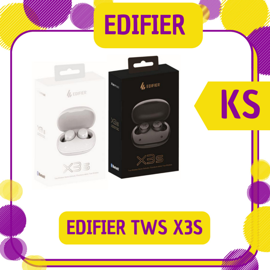 EDIFIER TWS X3s True Wireless Stereo Earbuds