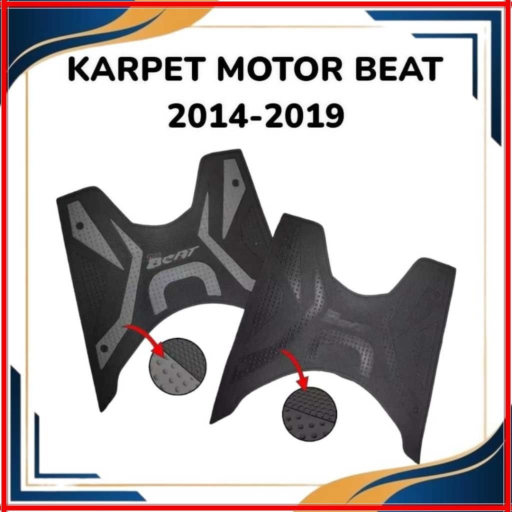 Karpet Alas Kaki Beat 2014-2019 Karpet Motor Beat 2014-2019 Karpet Motor Honda Beat