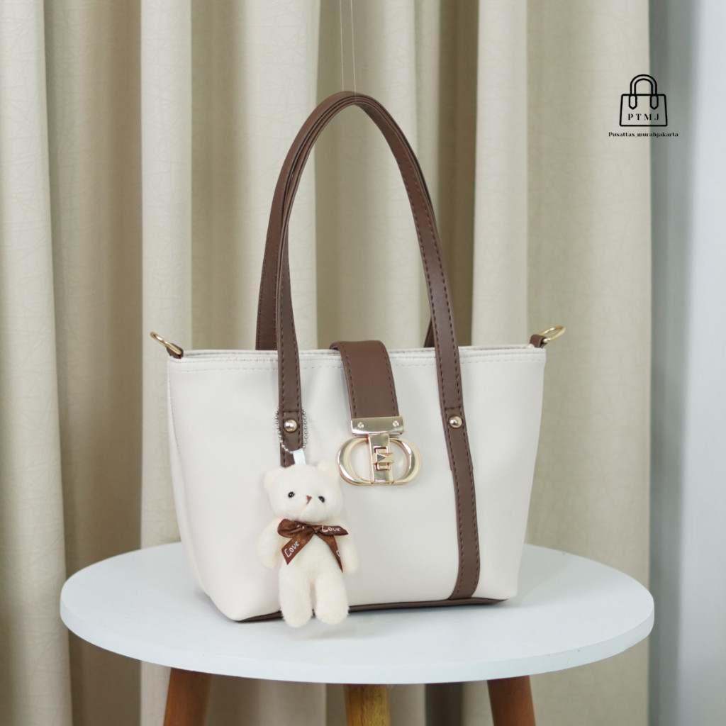 NJ78UI Tas Wanita Tote Bag Medium Terbaru Kode Lexa Ptmj