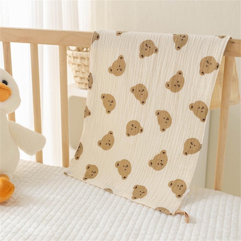 Baby Newborn Muslin Swaddle Cotton Blanket Summer Printed  Babies Stuff  Throw Muslin Squares Blanke