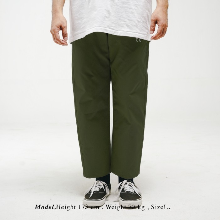 UNKL347 Ankle Pants Celana Panjang Army Green KAGO