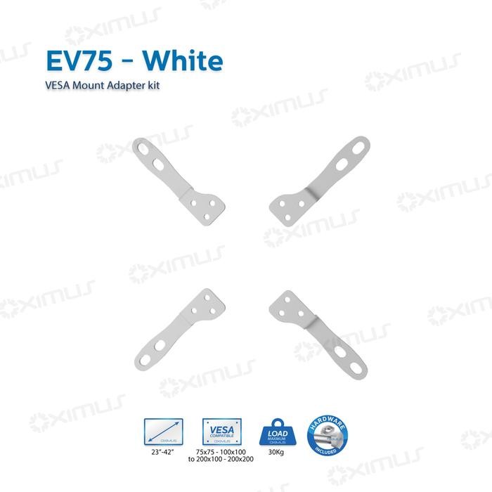 

Accessories Extender VESA Adapter 75x75 - 100x100 jadi 200x200mm OXIMUS EV75 - EV75 White, Seller
