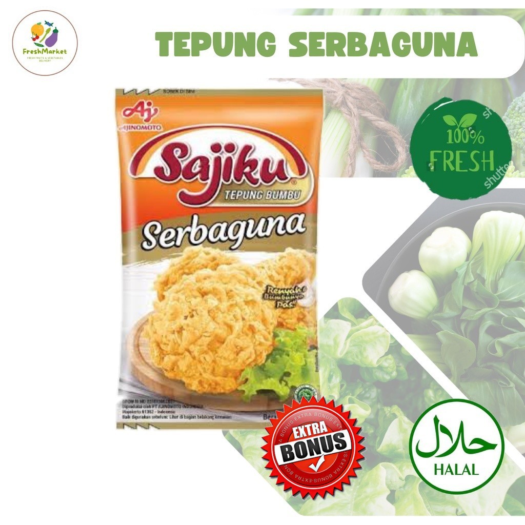 

Sajiku Tepung Serbaguna Original 40 Gram Sayurinstant