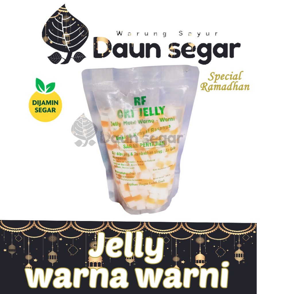 

Jelly Warna Warni Aneka jelly Motif Lapisan Putih kuning 250gr