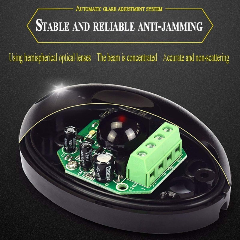 READY Alarm Infrared Sensor Alarm Rumah Single Infrared Beam Infrared Sensor Alarm Sensor Gerak