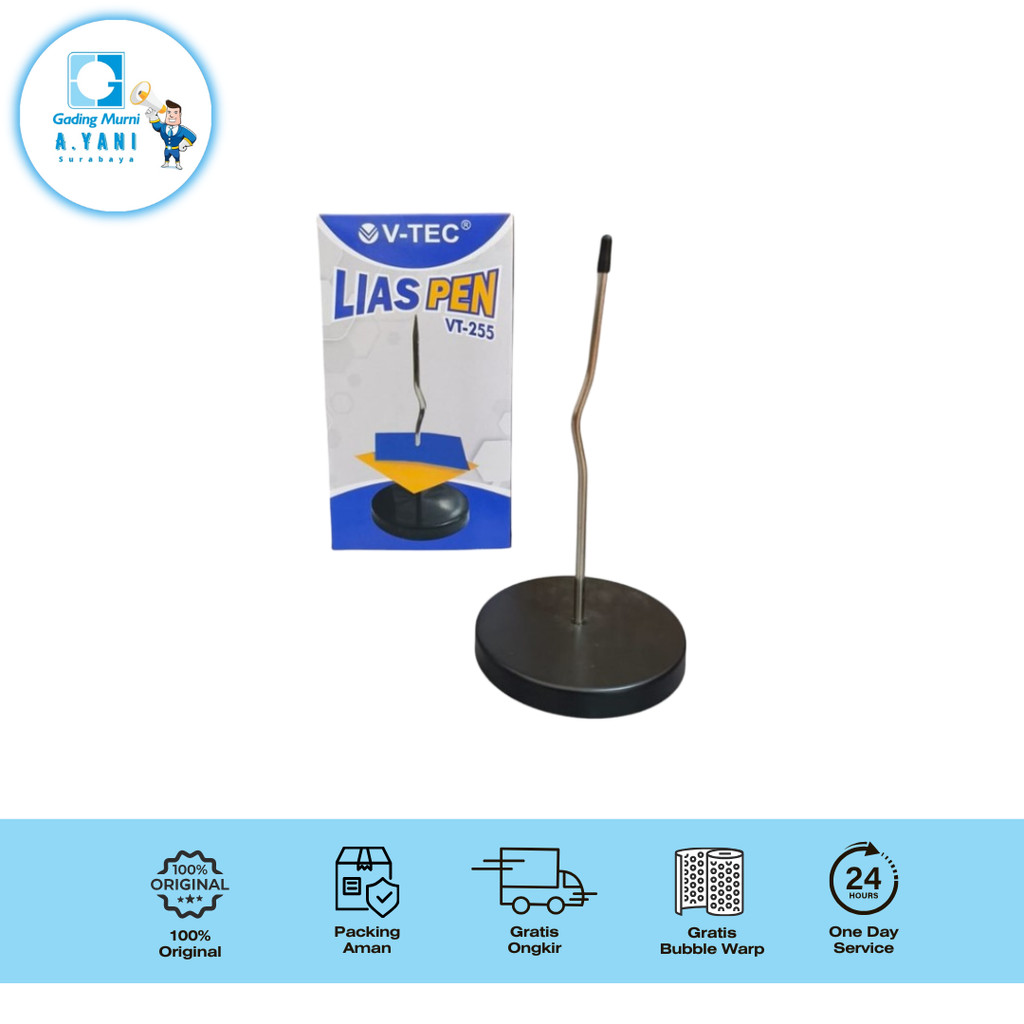 

V-TEC LIAS PEN TUSUKAN NOTA / TUSUKAN KERTAS TYPE VT 255 PCS