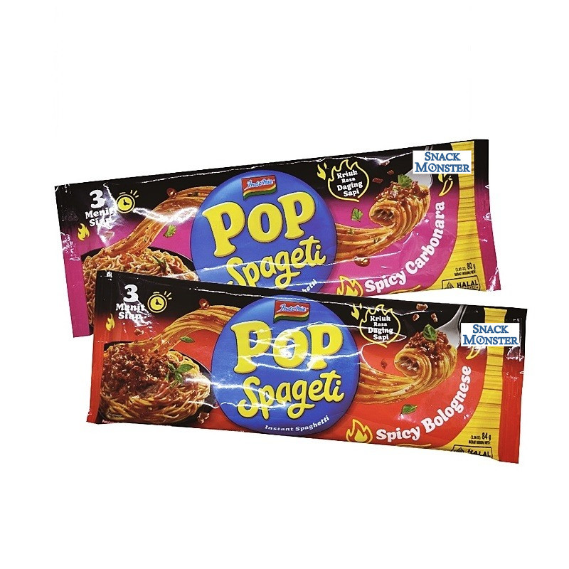 

Indomie POP Spageti Instant - Netto 80 gr