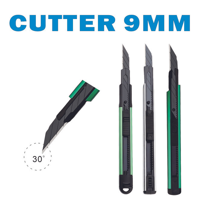 

CUTTER 9MM / SMALL UTILITY KNIFE / THICKENED PAPER / BOX CUTTER
