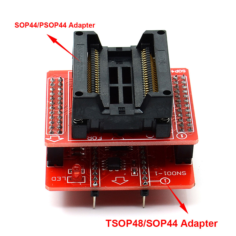 TSOP48/SOP44 IC Adapter for Minipro TL866A TL866CS TL866II PLUS Universal USB Programmer+SOP44 Adapt