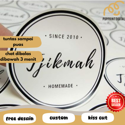 

PpD Print & Cut Sticker A3+ Cetak Kiss Cut Stiker Label Vinyl Doff/Glosy Tahan Air