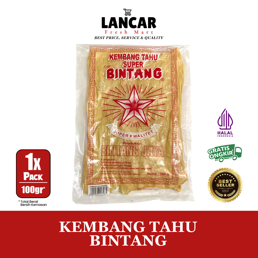 

KEMBANG TAHU SUPER BINTANG 100GR