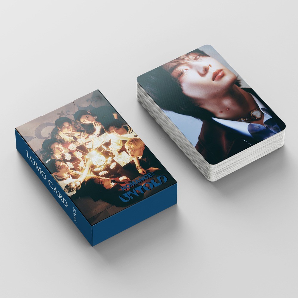 

55Pcs Kpop Idol Boy Group New Album ROMANCE:UNTOLD Lomo Cards JUNGWON HEESEUNG JAY SUNOO SUNGHOON NI-KI Photocards Fans Gift