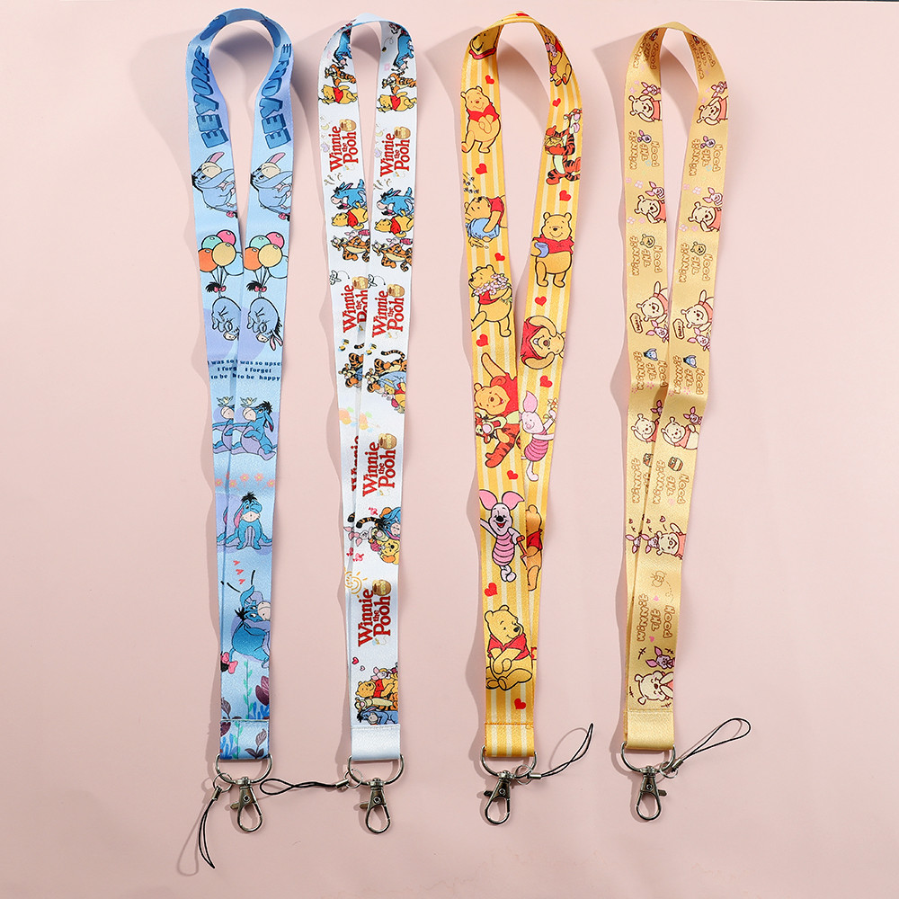 

Winnie the Pooh Cell Phone Lanyard Neck Lanyards for Keys ID Card Card Holder ID Card lanyard Man Christmas Gifts