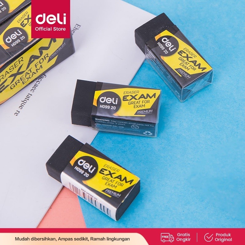 

Deli Penghapus Pensil 2B lembut untuk penggunaaan yang nyaman ramah lingkungan EH09920