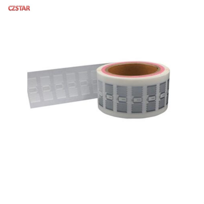 Czstar 10pcs UHF rfid tag sticker 860-960MHZ uhf long range 1-25m epc gen2 rfid sticker adhesive uhf