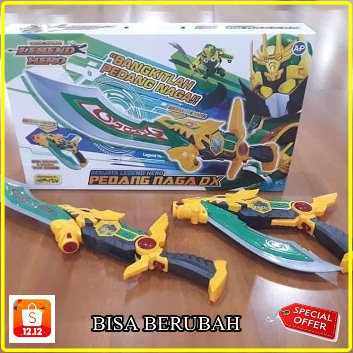 NEW Legend Hero DX Pedang Naga Ganwu Besar Mainan Anak legend hero