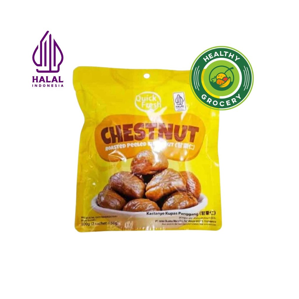 

Quick Fresh Roasted Peeled Chestnut 100gr