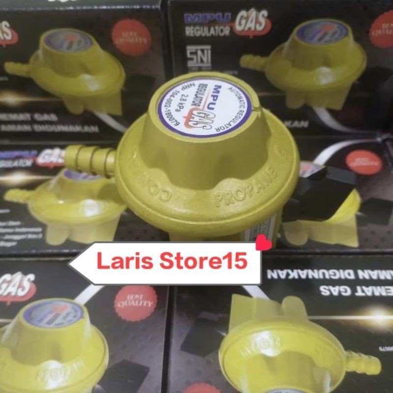 REGULATOR KOMPOR GAS LPG 3KG 12KG BERKUALITAS SNI BEST QUALITY NON METER