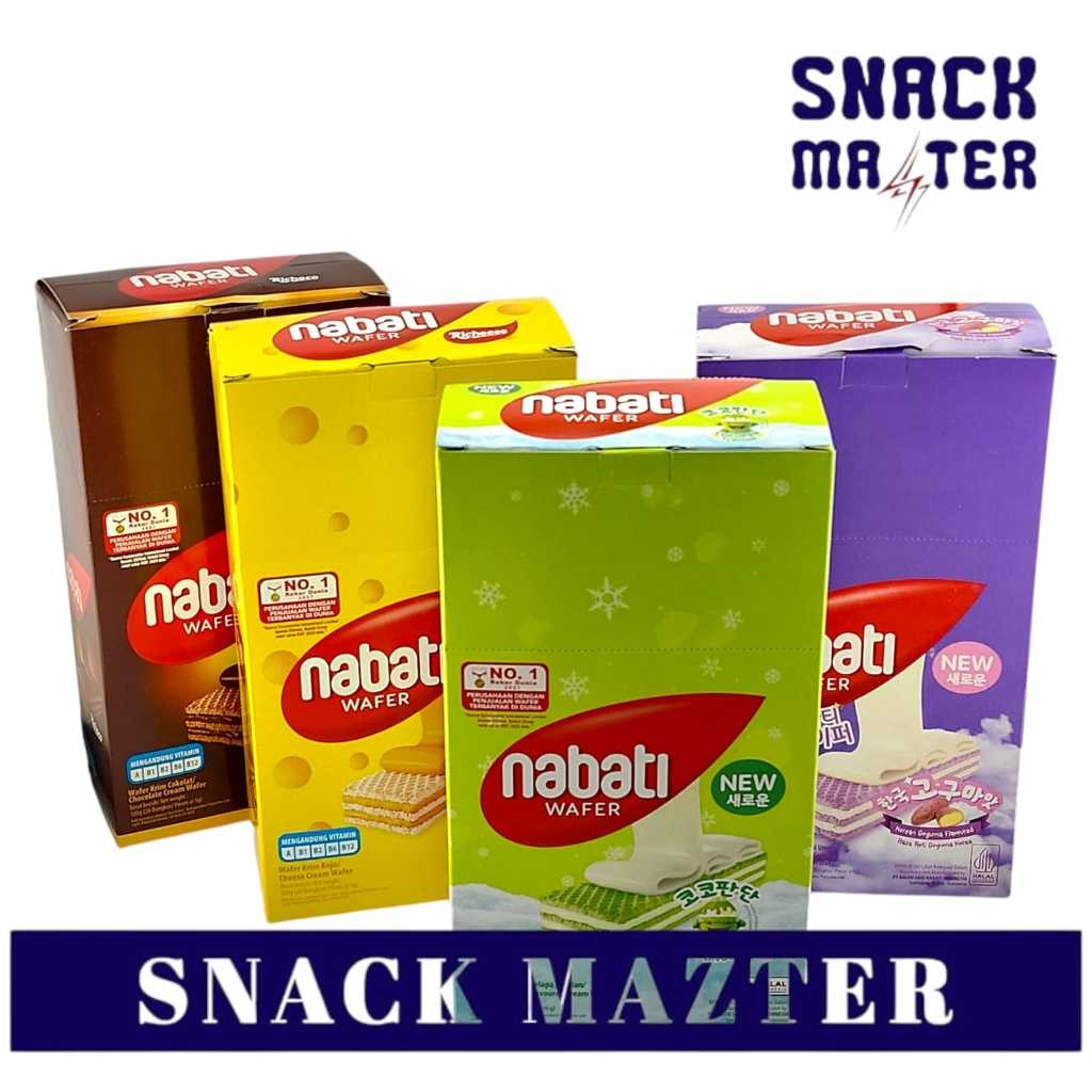 

terbaik Nabati Wafer BOX - Netto 20 bks X 7gr