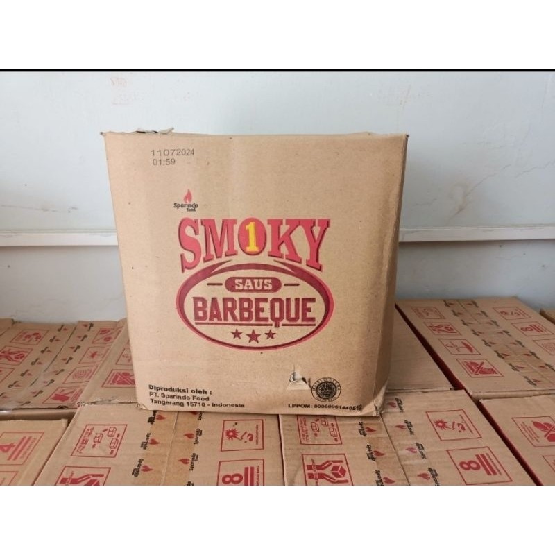 

SMOKY1 SAUS BARBEQUE 1 DUS 1 KG X 10 PCS