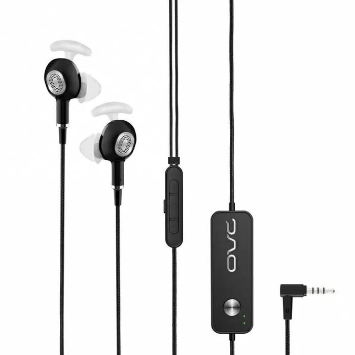 Recommended OVC H15 Active Noise Cancelling Earphone HiFi Headset ANC - HITAM