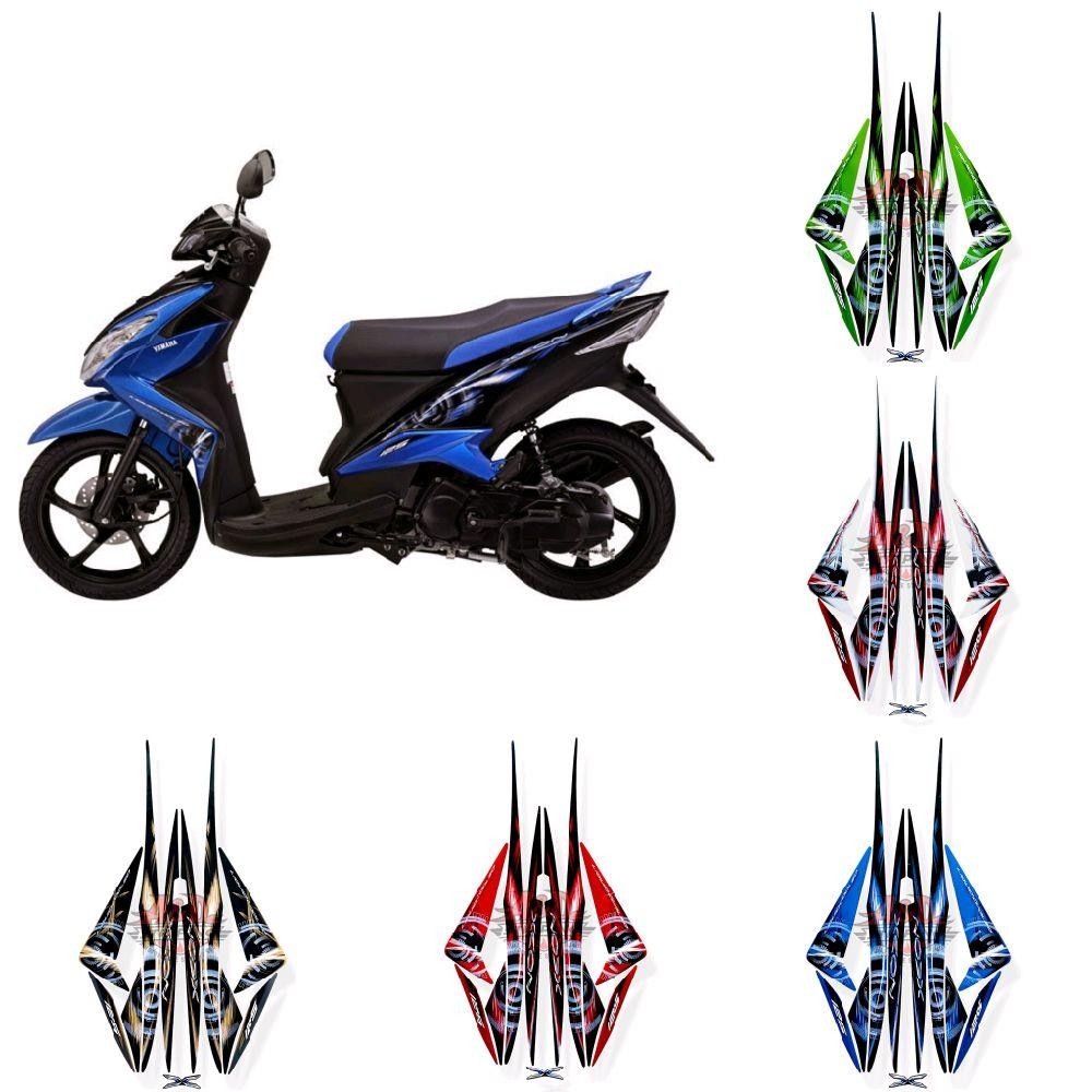 Striping Stiker Lis Standar Yamaha Xeon 125 Karbu Lama 2012