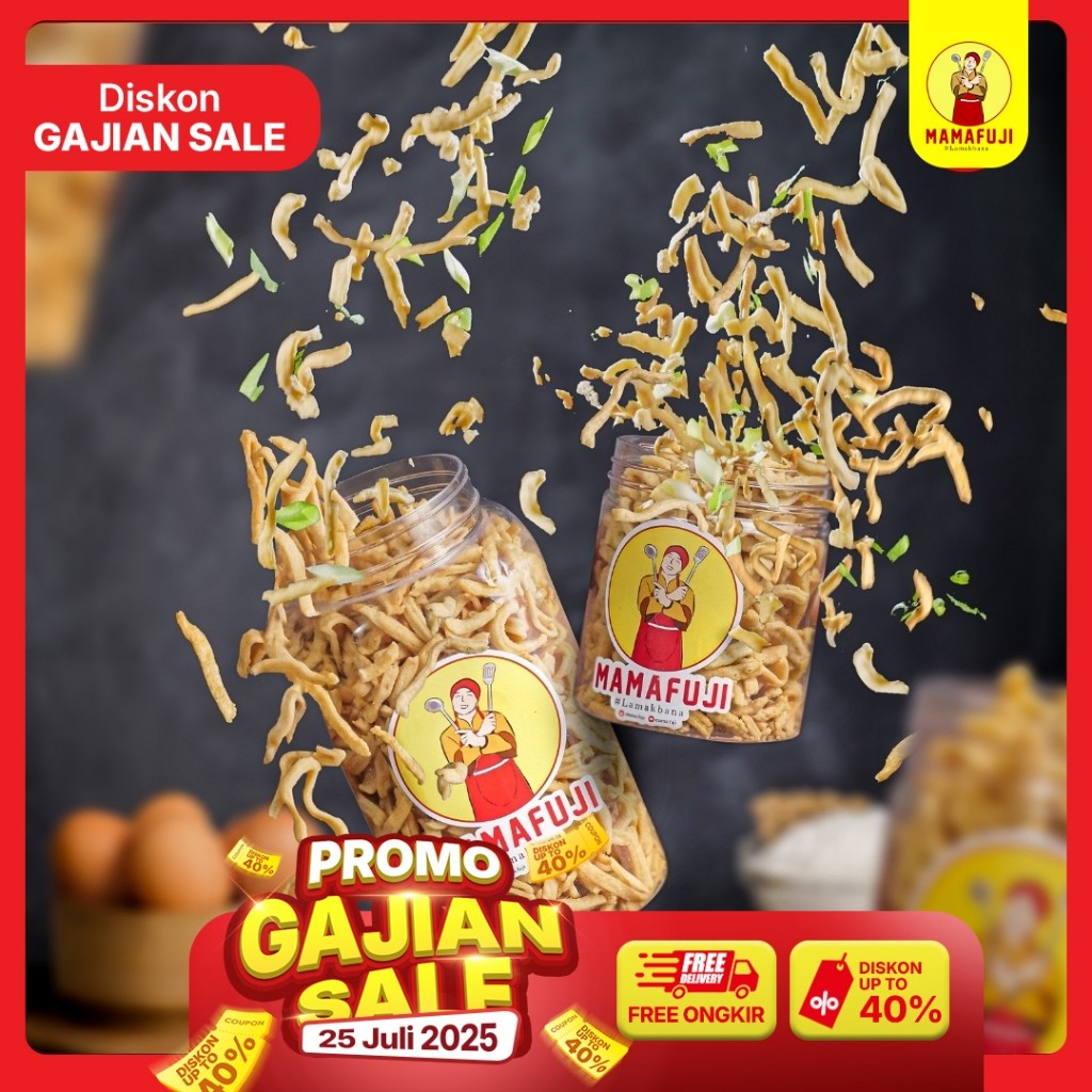 

Mamafuji - Kue Bawang Original 250gr