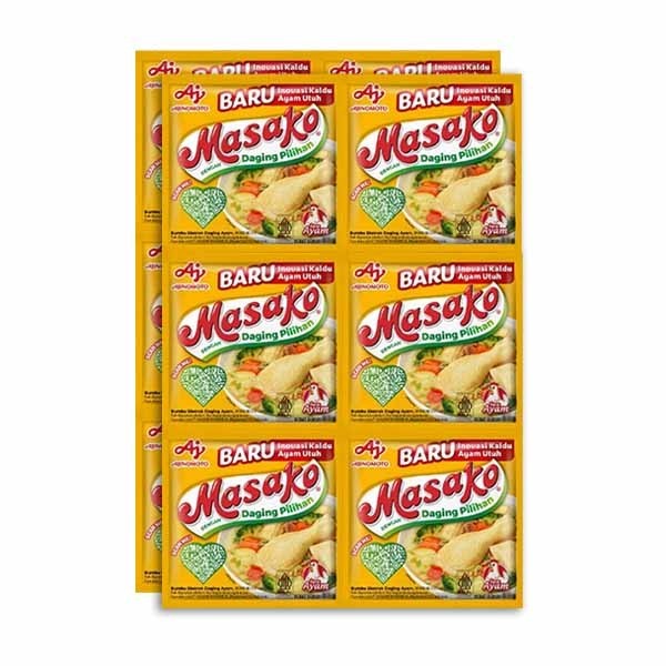 

MASAKO AYAM 12'S x 8,5 GR