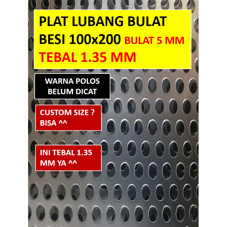 Tebal 1.35 mm - 100x200 cm - Ram Speaker - Grill Speaker