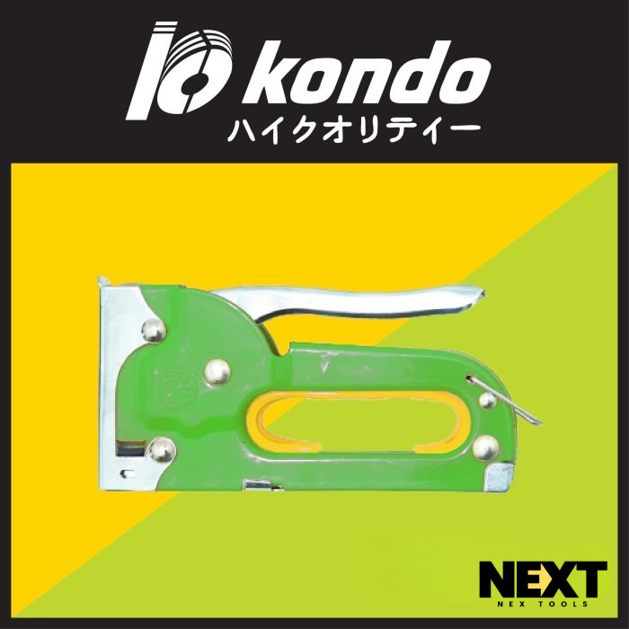 

KONDO/BIG TOP STAPLE GUN 4-8MM (4090-003) – ALAT TEMBAK STAPLES KOKOH & PRESISI – NEX TOOLS