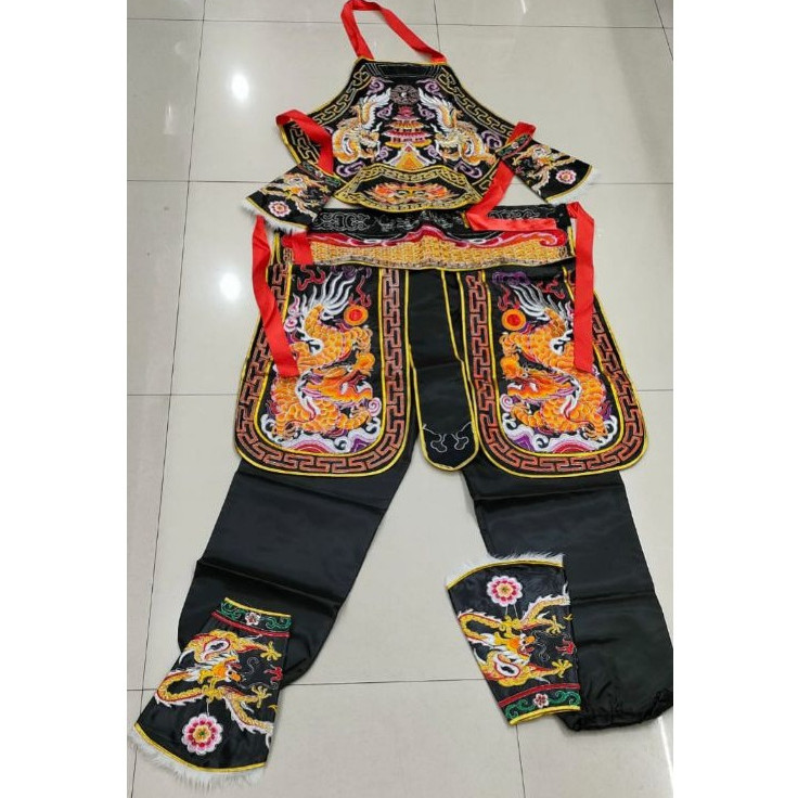 baju tatung/ oto / otto / naga - hitam - taiwan - g24