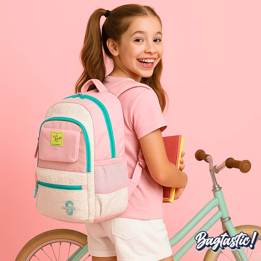 ALPI.YAH BAGTASTIC Tas Ransel Laptop Backpack Anak Remaja Perempuan Alto Silver Girl Daypack Series