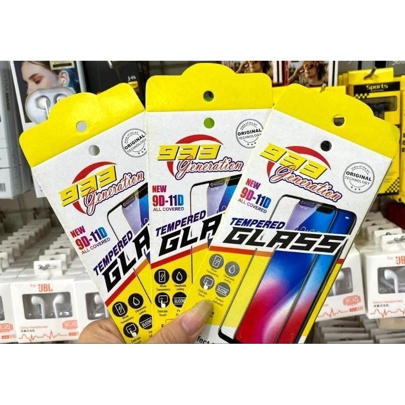 

[ PREMIUM ] PACKINGAN TEMPERGLASS 933 9D-11D PACKING IMPORT BOX ANTI GORES BERKUALITAS BAGUSS