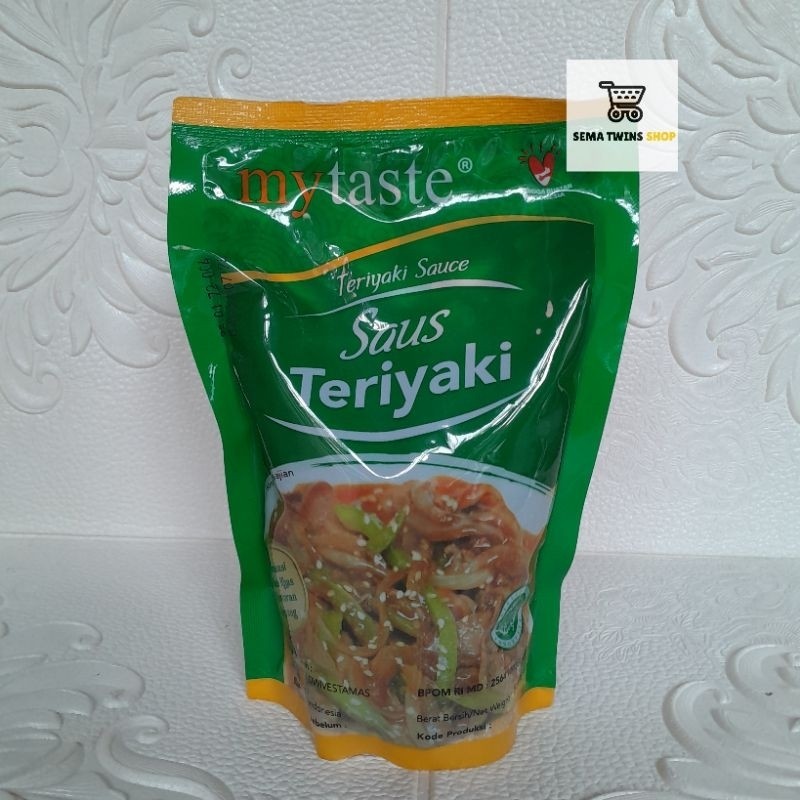 

Lecy.store2 MY TASTE Saus TERIYAKI 500gr - Bumbu Teriyaki Sauce Mytaste 500 gr