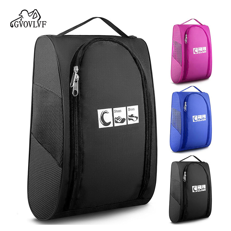Golf Shoe Bag Golf Trolley Accessory Bag Portable Football Boot Bag Premium Golf Rugby Boot Shoe Bag